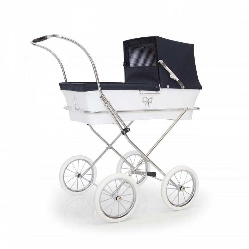 Cochecito de muñecas Bebelux Donosti Blanco Marino PERSONALIZABLE