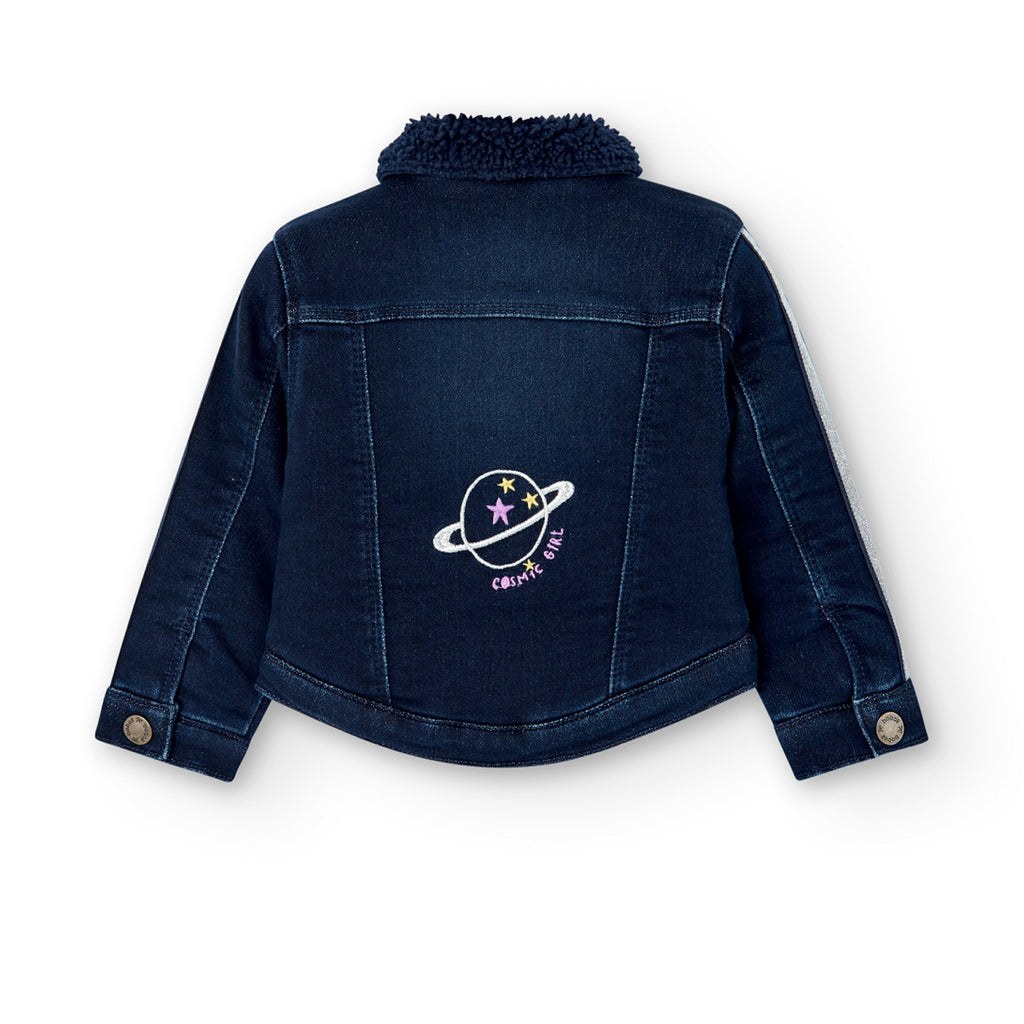 Cazadora denim punto Boboli