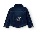 Cazadora denim punto Boboli