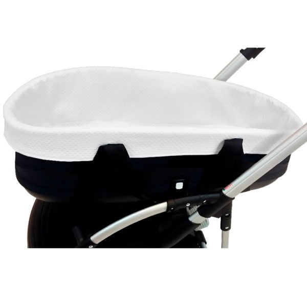 Interior Capazo Original Circle Bee Pique Blanco