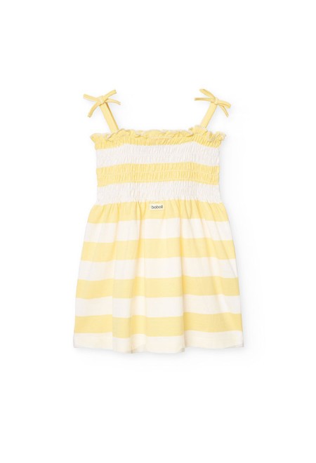 Vestido Boboli punto listado