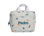 Bolsa Merienda Térmica Tutete Dinos World Personalizable