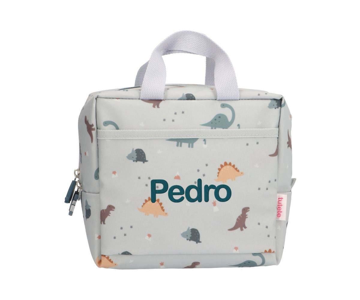 Bolsa Merienda Térmica Tutete Dinos World Personalizable