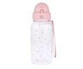 Botella Tutete Plástico Dots Pink Personalizable