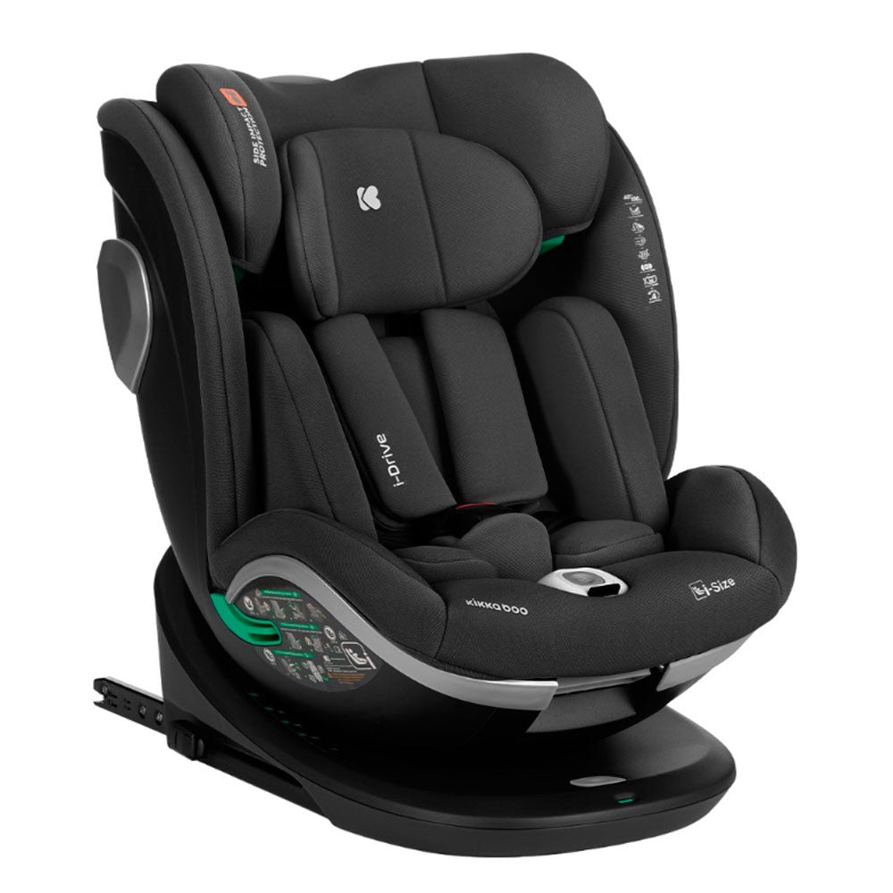 Silla auto KikkaBoo i-DRiVE I-size 360º 40-150 cm 0123