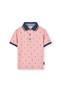 Polo piqué Boboli estampado