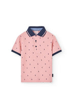 Polo piqué Boboli estampado