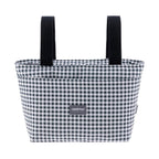 Bolso Organizador y Colchoneta Cambrass  Vichy Negro