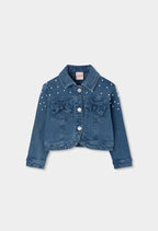 Cazadora Boboli denim elástica
