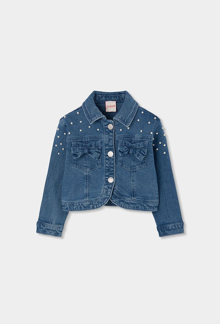 Cazadora Boboli denim elástica