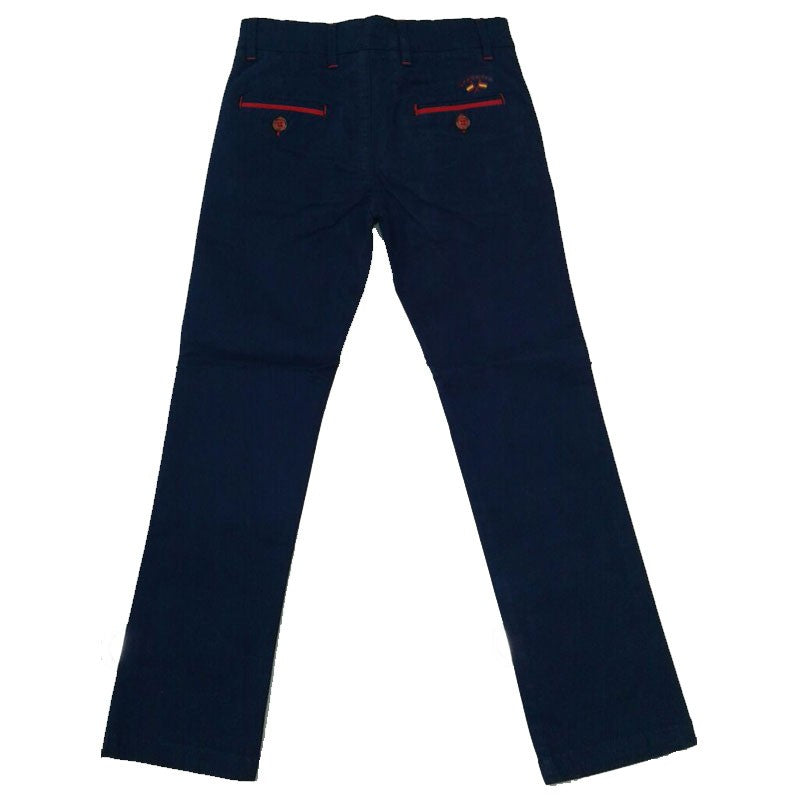 Pantalon chino Spagnolo basico Piping gab elast 4778