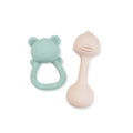 Set de mordedor con sonajero Saro Tiny Treasures