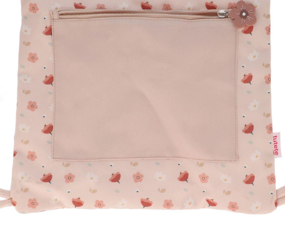 Mochila Saco Tutete Impermeable Little Garden Personalizable