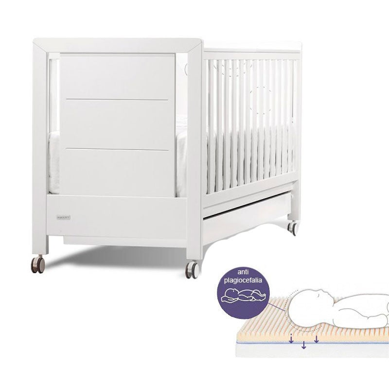 Cuna-cama Trama Inova con colchón opcional