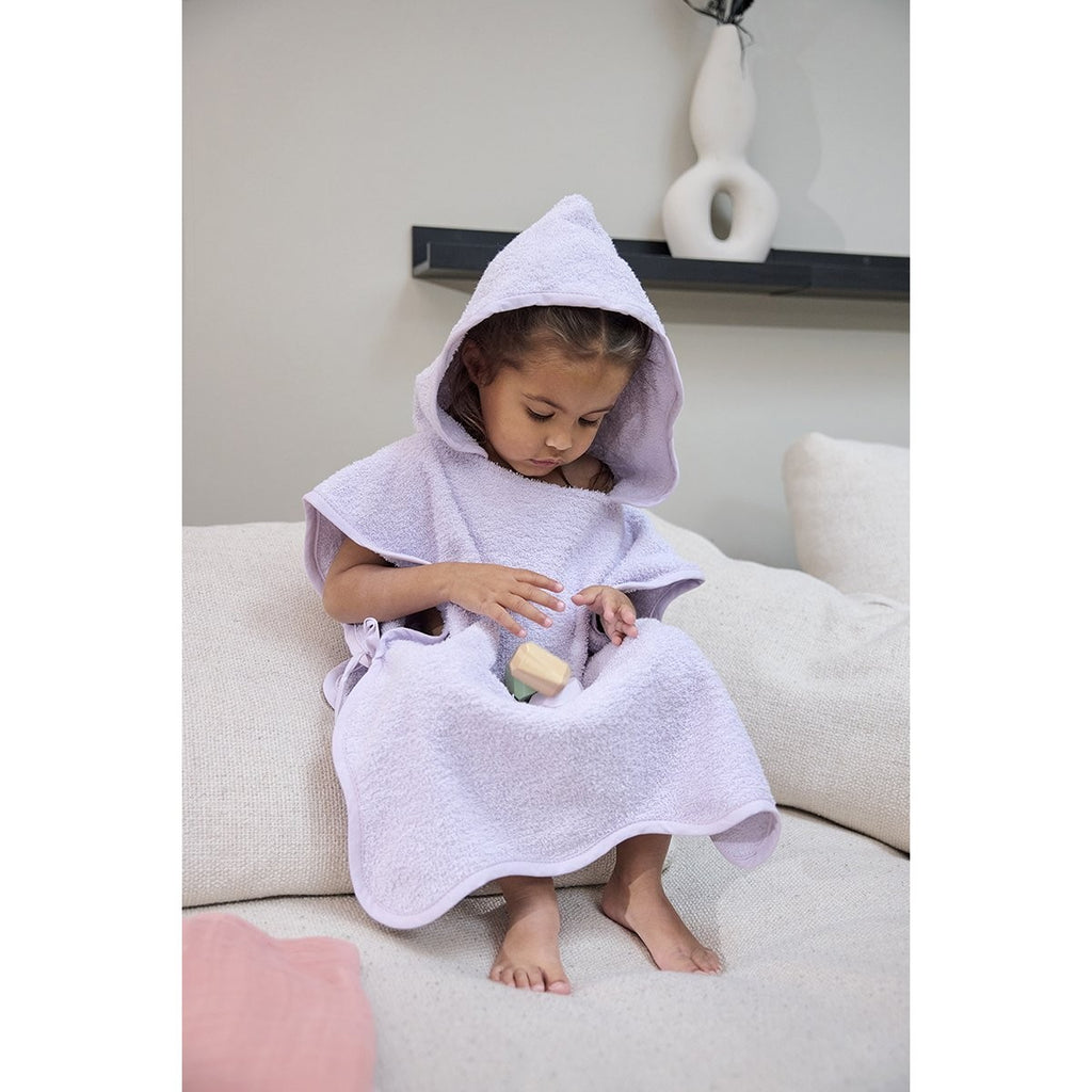 Poncho De Baño Meyco Terry Wavy