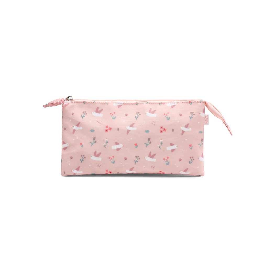 Estuche 3 compartimentos Tutete Blossom Birds Personalizable