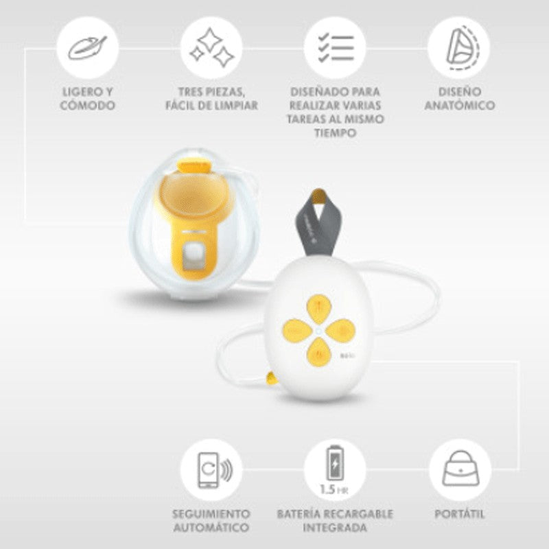 Sacaleches eléctrico Medela Simple Solo Manos Libres