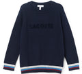 Tricot Lacoste cuello redondo manga larga
