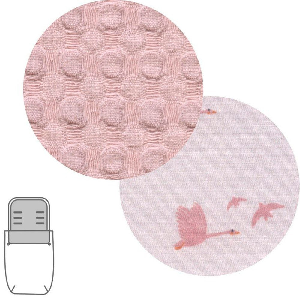 Saco Capazo + Colchoneta Cambrass Zico Rosa
