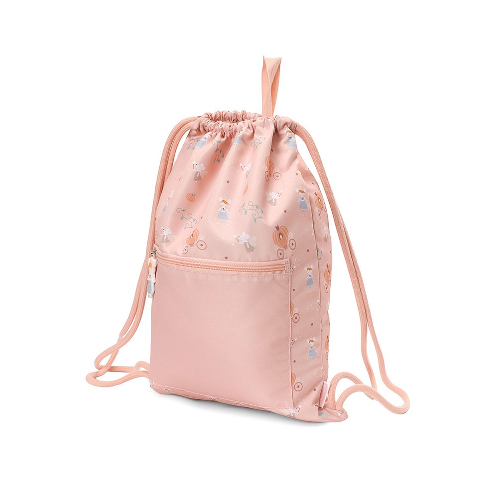 Mochila Saco Impermeable Tutete Mouse Fairies Personalizable