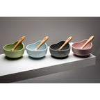 Cuenco Interbaby silicona con cuchara y ventosa