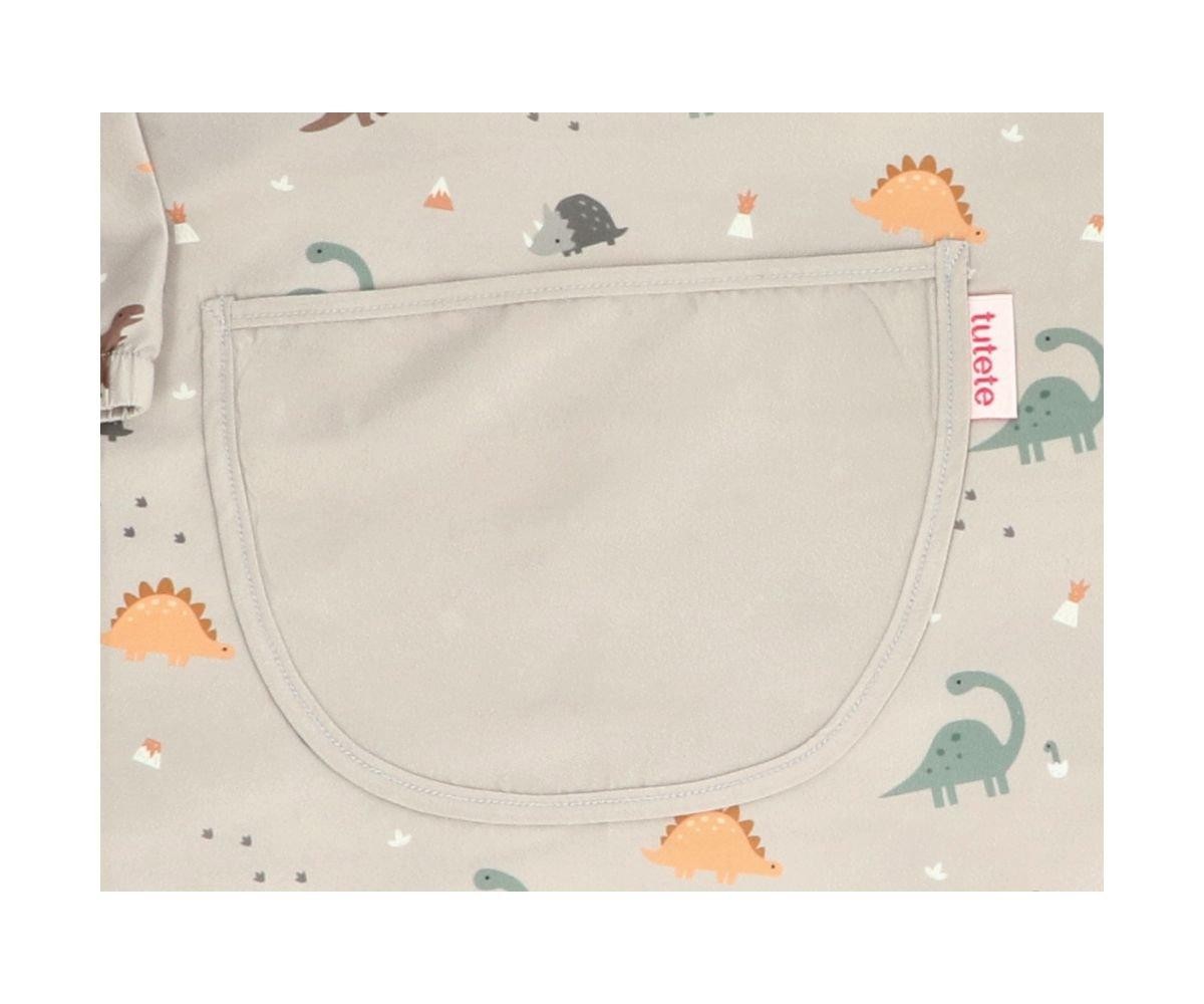 Babi Tutete con Bolsillo Central Dinos World Personalizable
