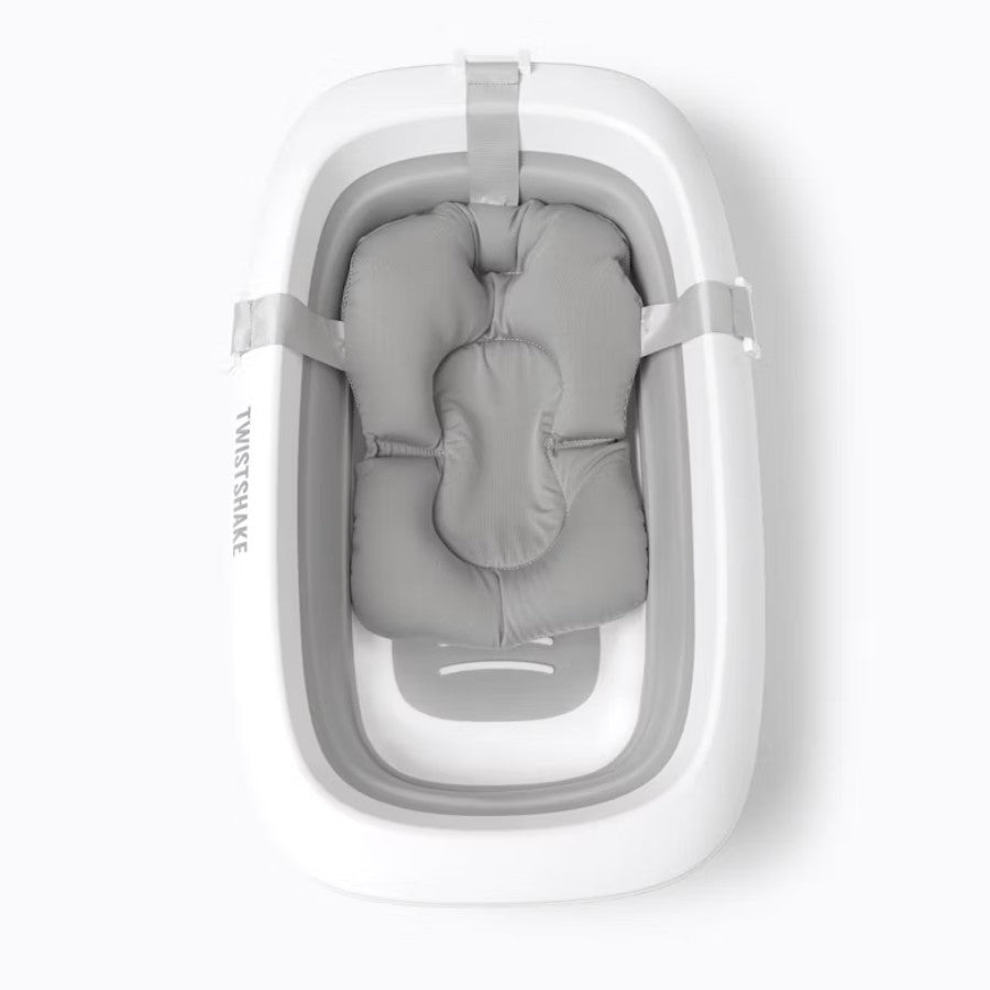 Bañera Twistshake con soporte cojín reductor y set higiene