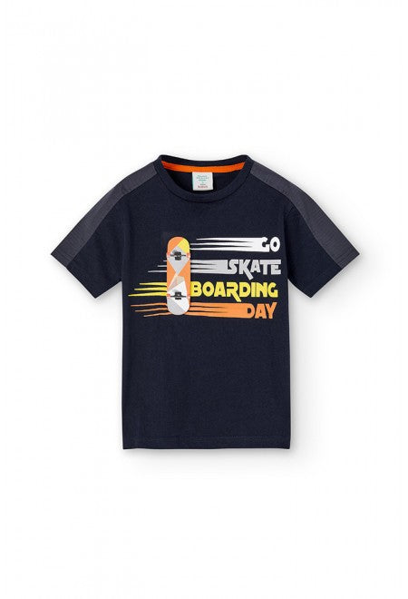 Camiseta Boboli punto skateboard