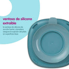 Plato 2 en 1 B.Box con ventosa y compatimentos extraibles