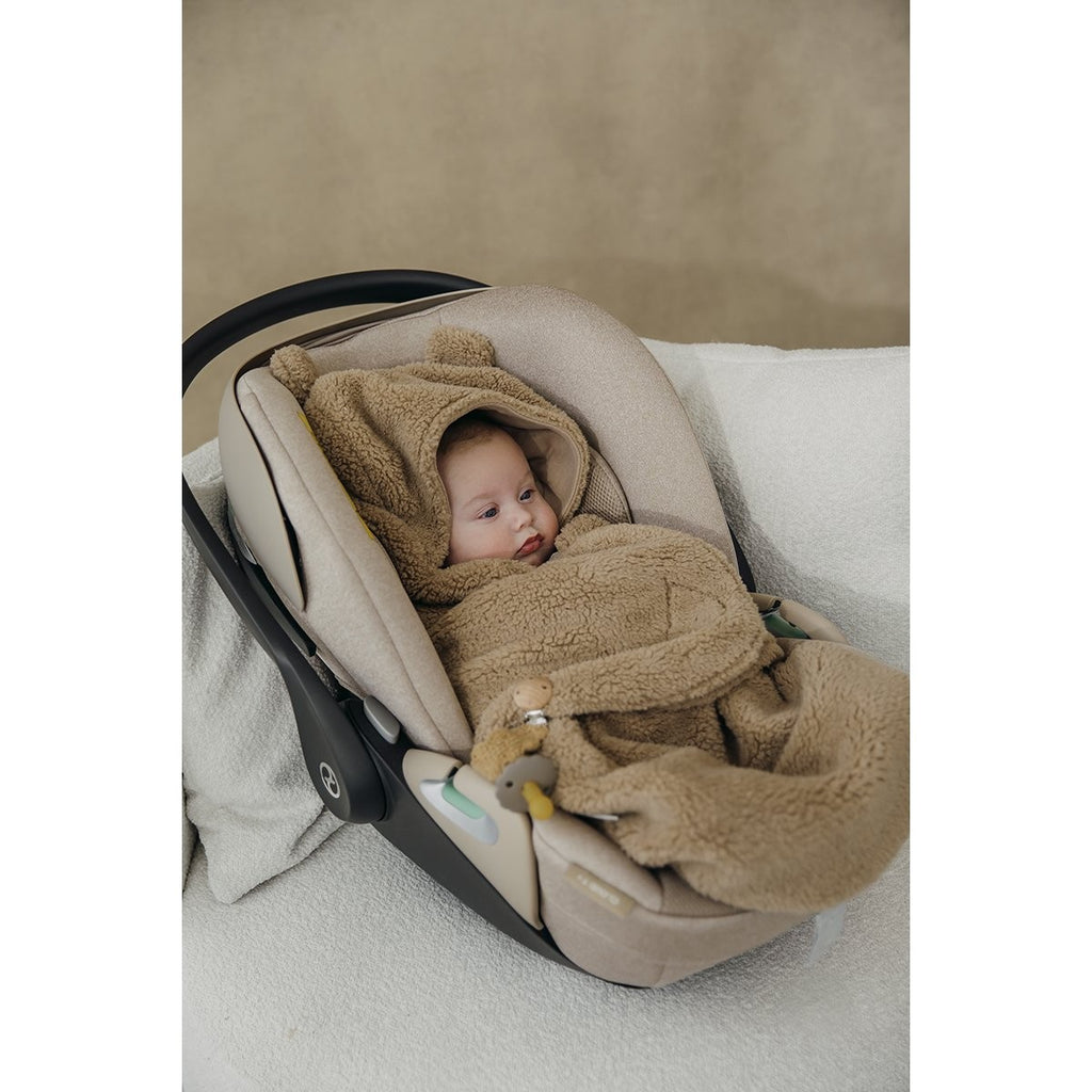 Manta Meyco Bear Warm Brown