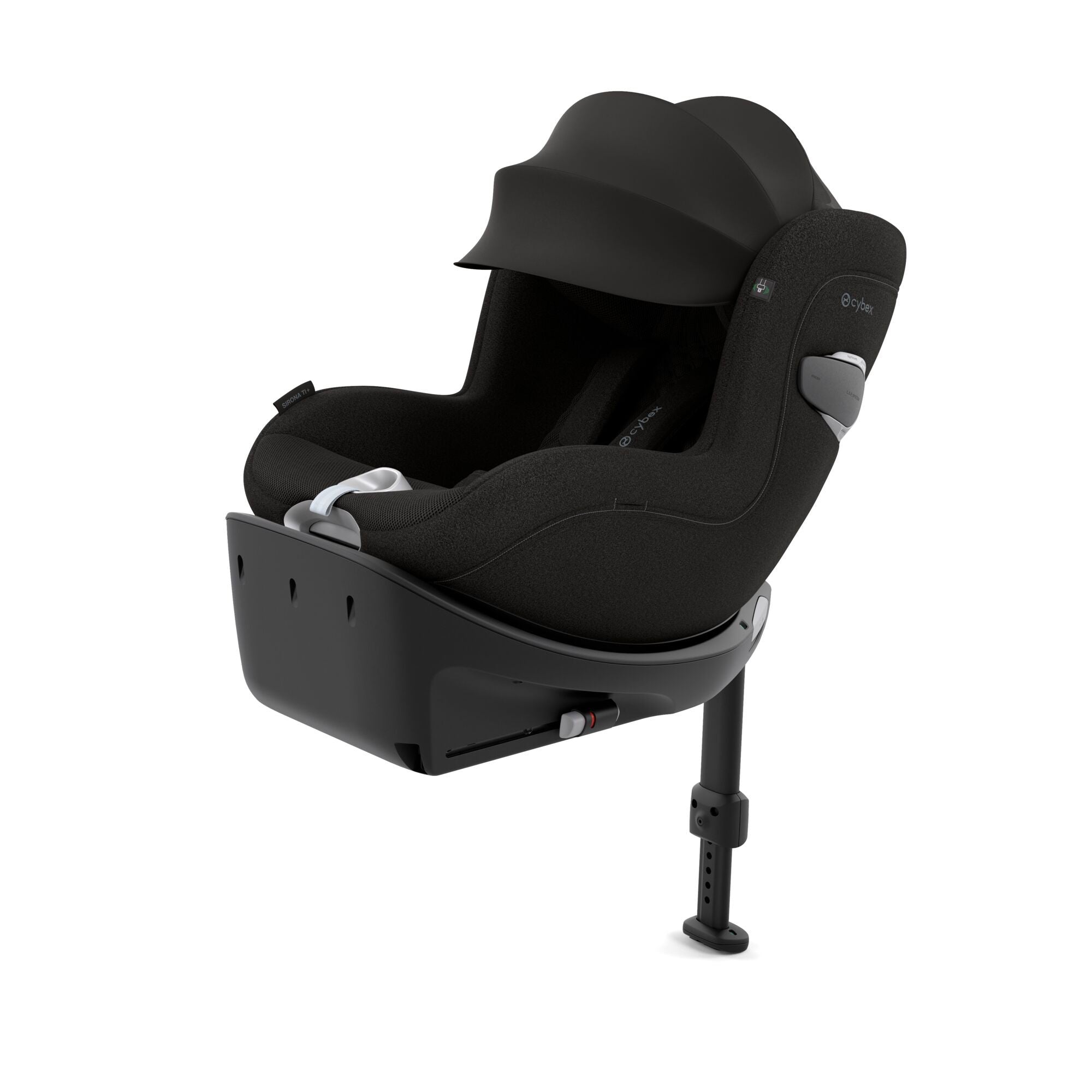 Silla auto Cybex Sirona Ti I-size Plus con reductor y capota antiuva