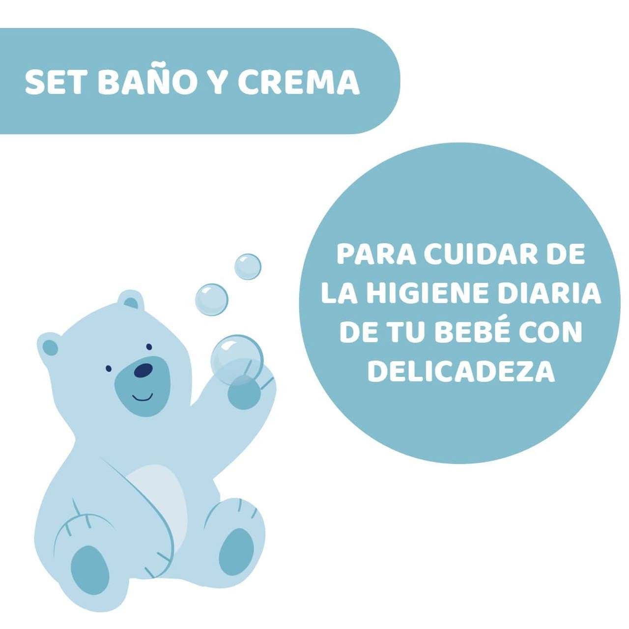 Set natural Chicco sensación higiene y crema