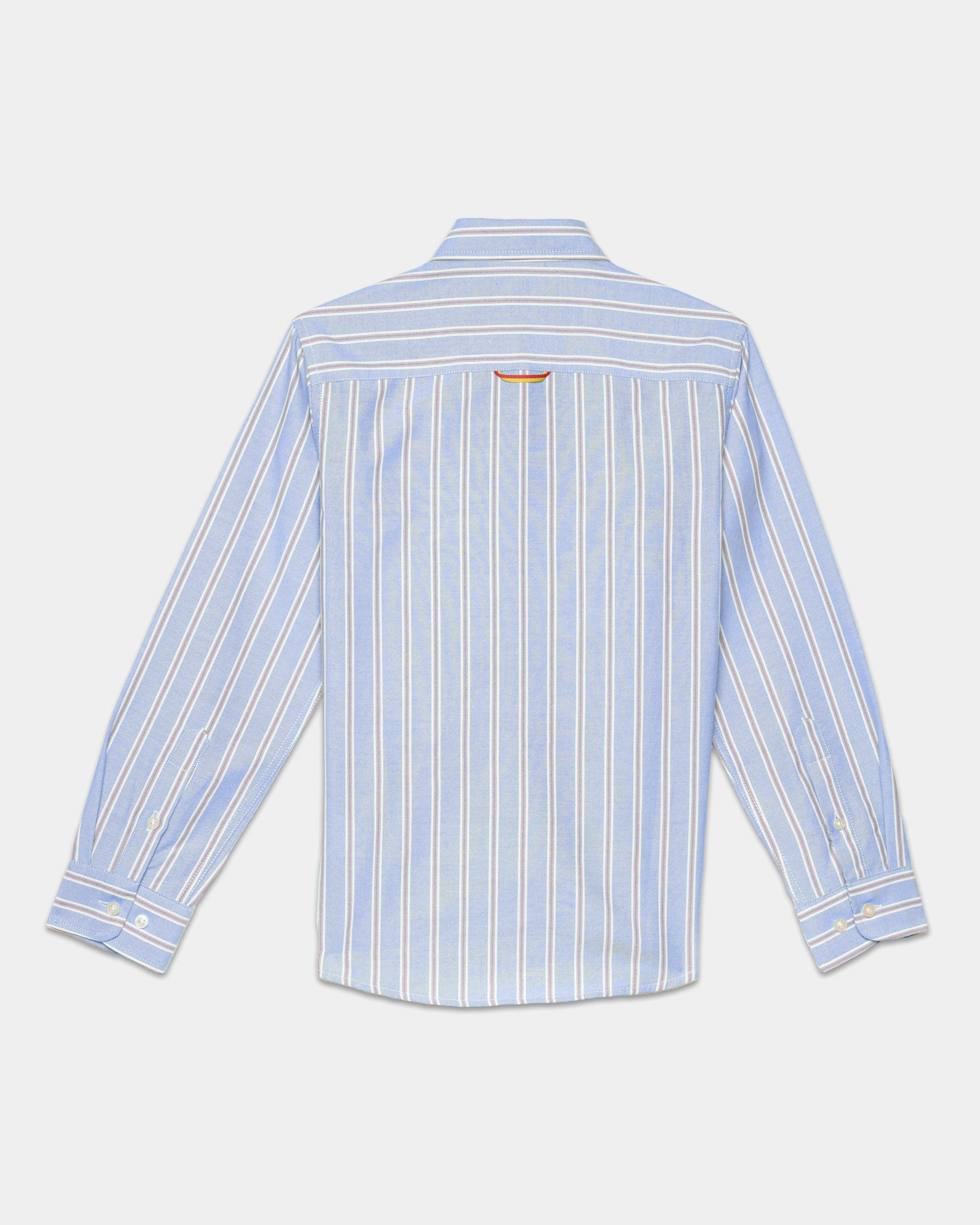 Camisa Spagnolo 7525 boton oxford listas