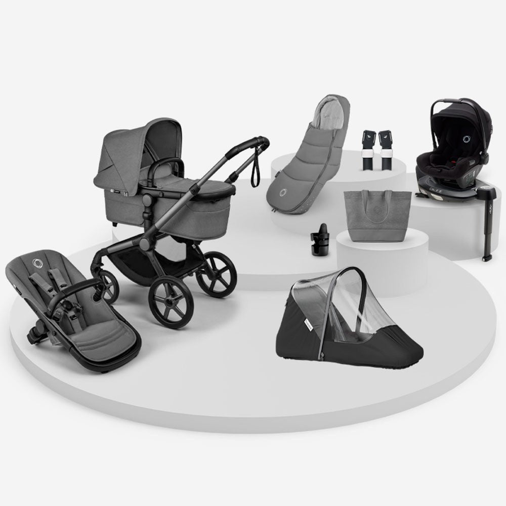 Cochecito DUO Bugaboo Fox 5 Renew Pack Ahorro Recién Nacido Invierno