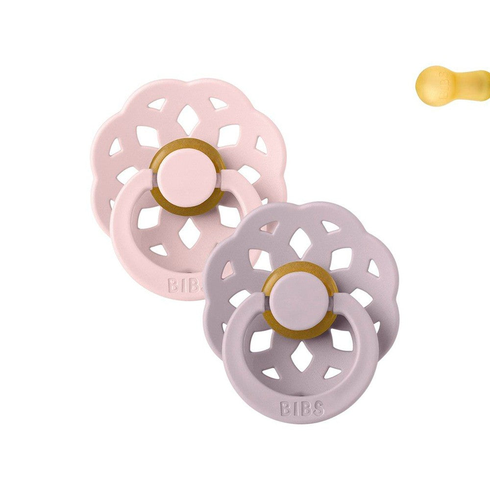 2 Chupetes BIBS Boheme Round 0-6m