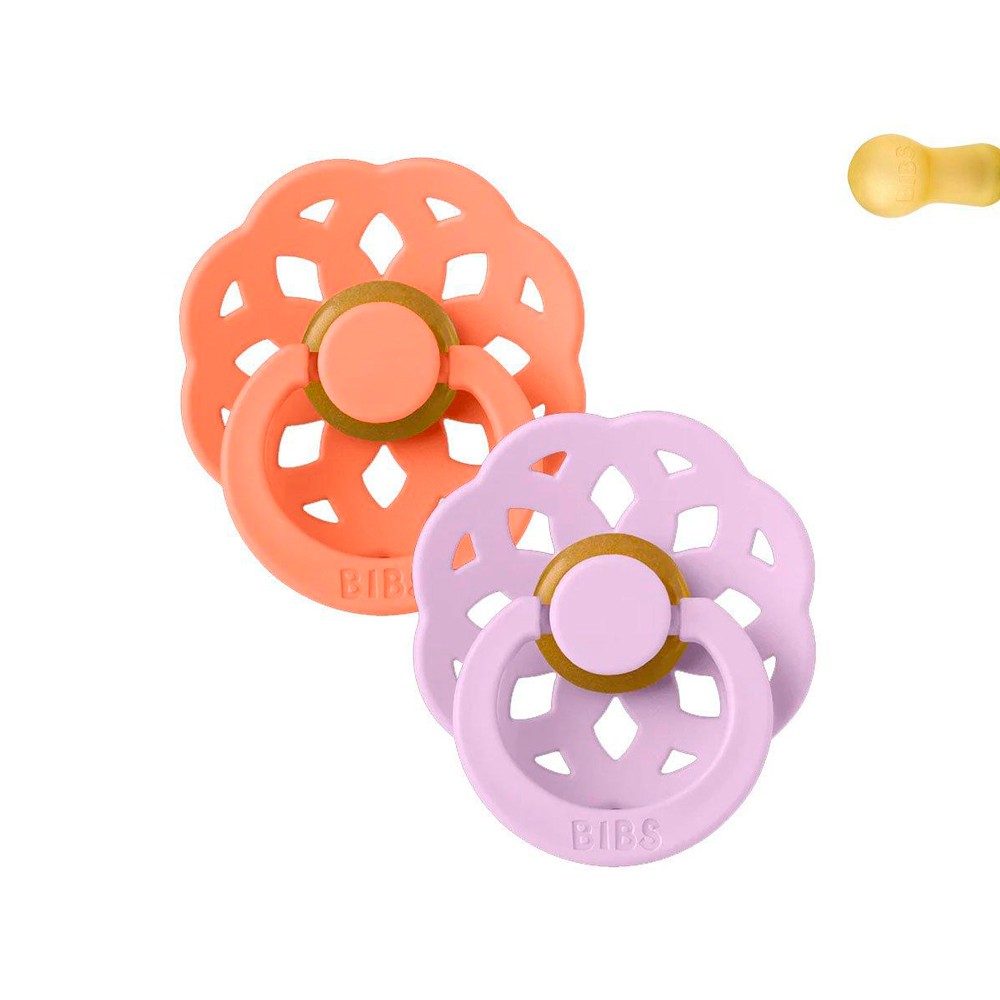 2 Chupetes BIBS Boheme Round 0-6m