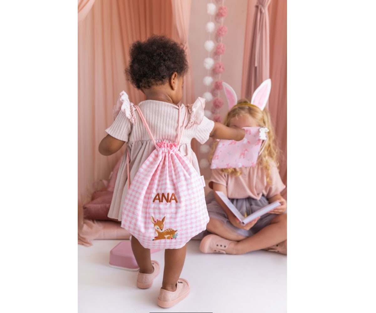 Mochila Tutete Saco Sweet Deer Personalizable