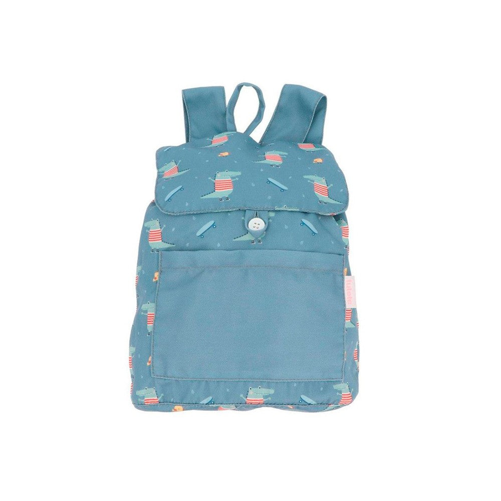Mochila Pequeña Tela Tutete Croc Personalizable