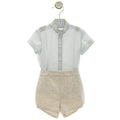 Conjunto Bebé Yoedu Dulcinea con tirantes