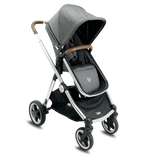 Cochecito duo Arrue OBE con plastico de lluvia