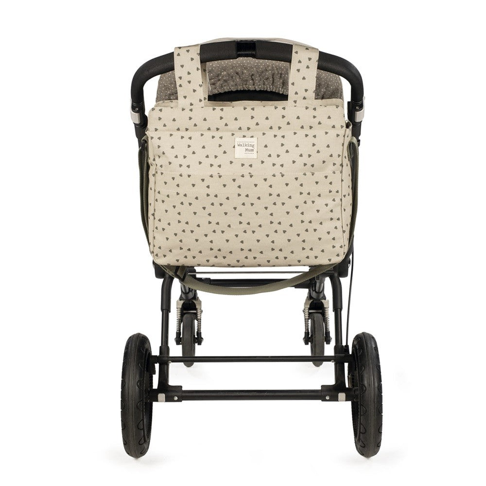 Bolsa Canastilla Walking Mum Poppy Corazones