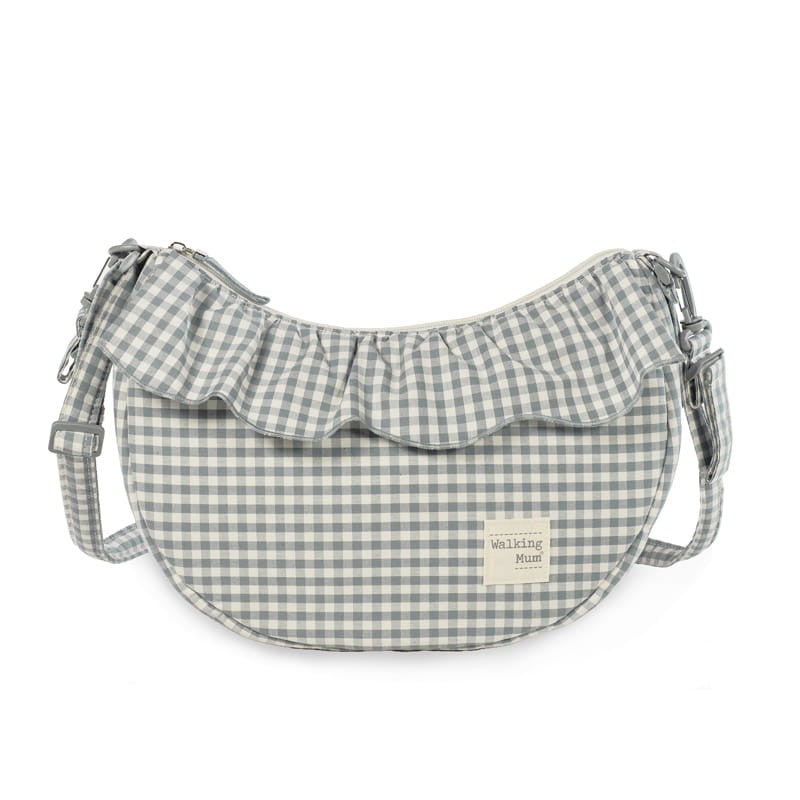 Bolso Crossbody Walking Mum Gondola Praliné Vichy