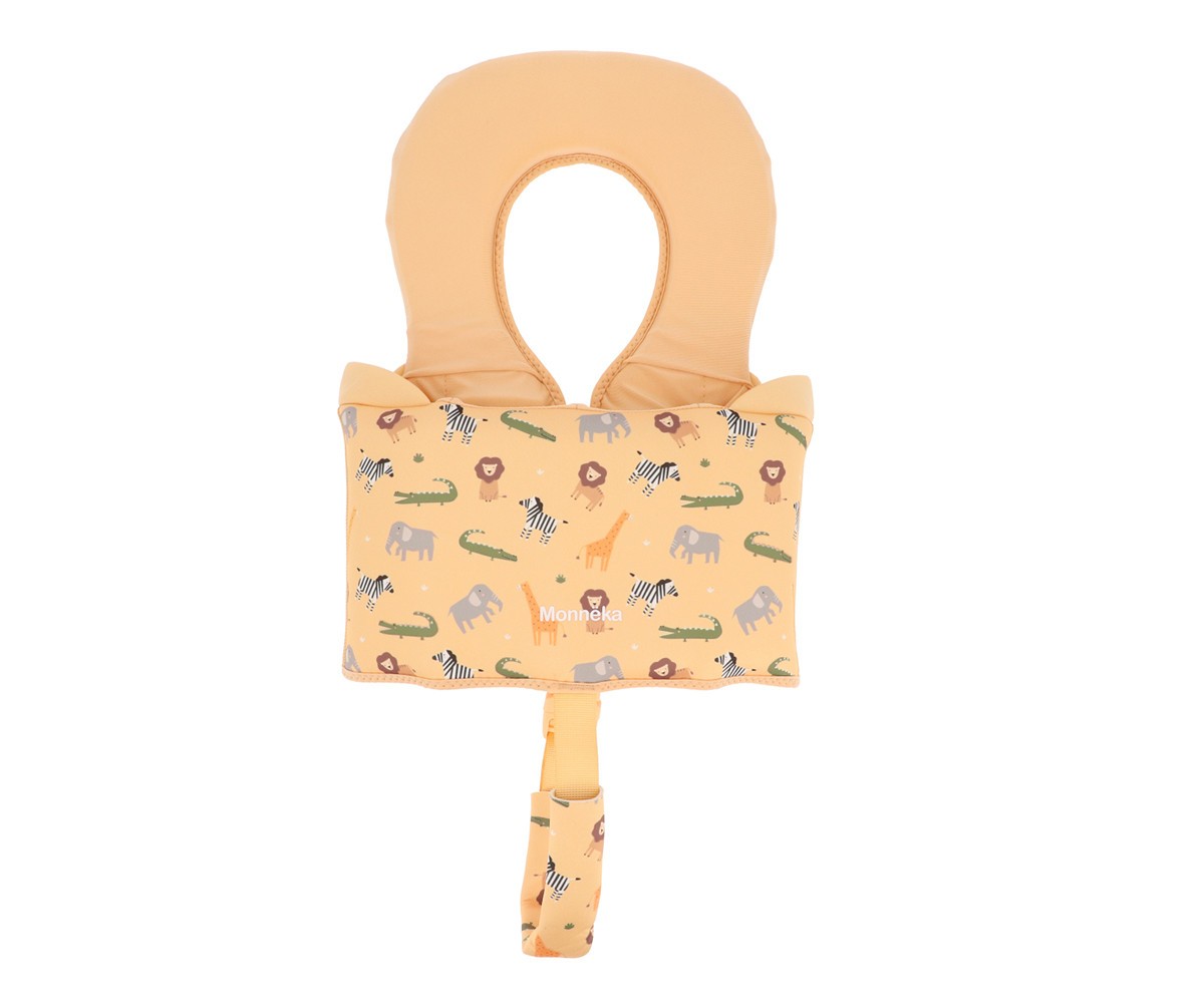 Chaleco Flotador Aprendizaje Monnëka Wild Animals 1-2 Años