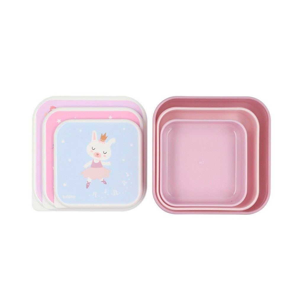 3 Cajas Almuerzo Tutete Ballet