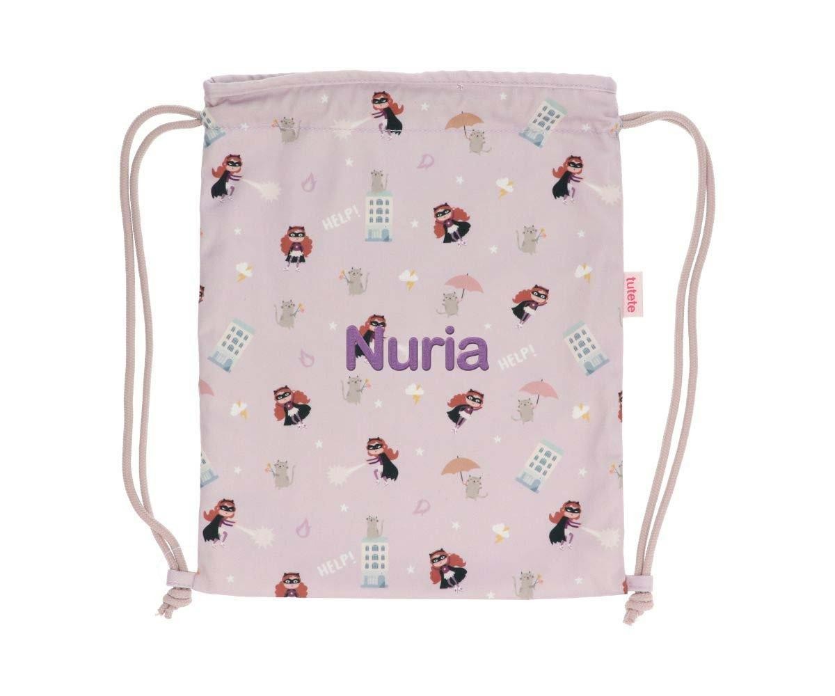 Mochila Tutete Saco Tela Fantastic Girl Personalizable