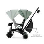 Triciclo plegable Kinderkraft JAZZ 2 Evolutivo 5 en 1