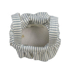 Bolso Bucket Walking Mum Praliné Rayas