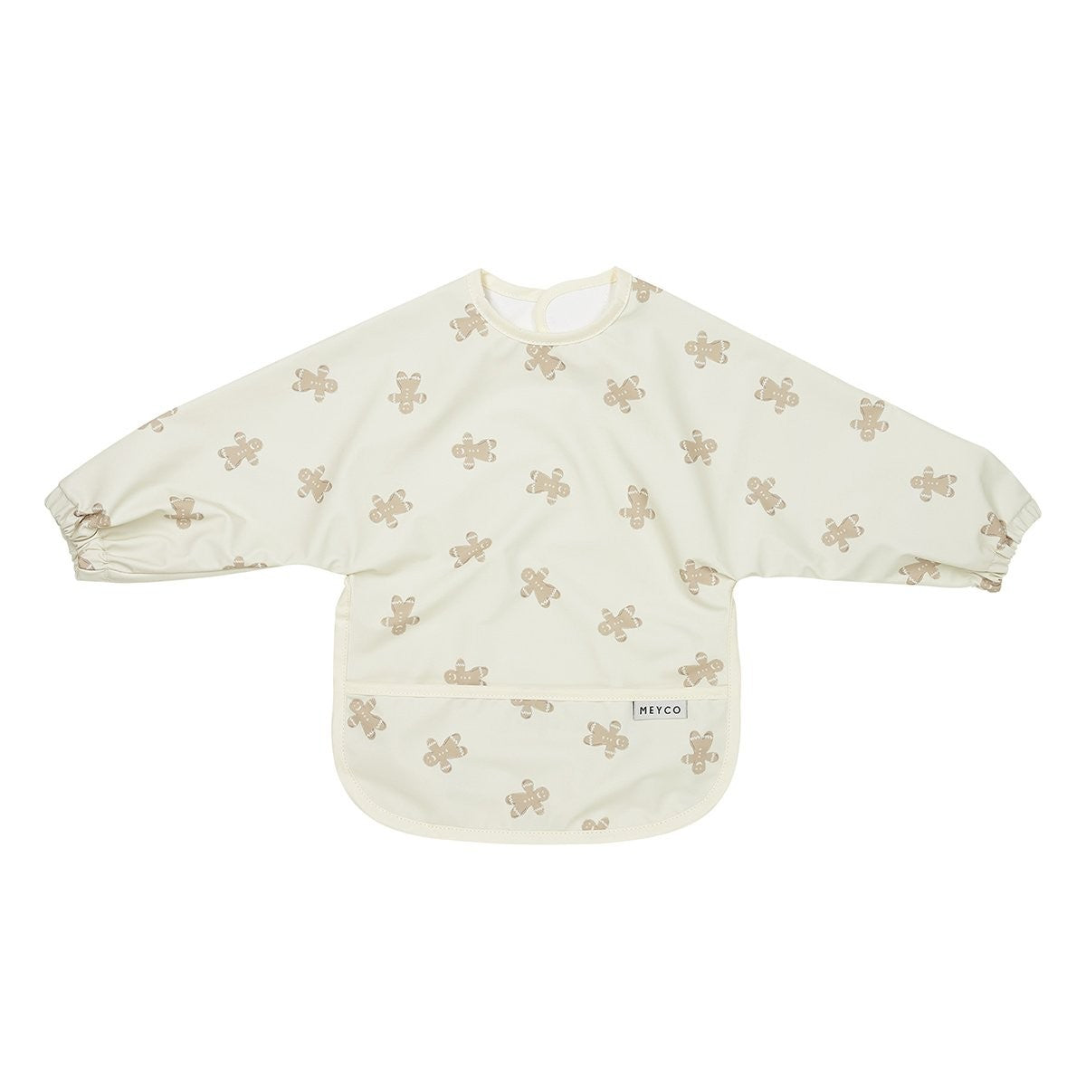 Babero con mangas Meyco Gingerbread Soft Sand