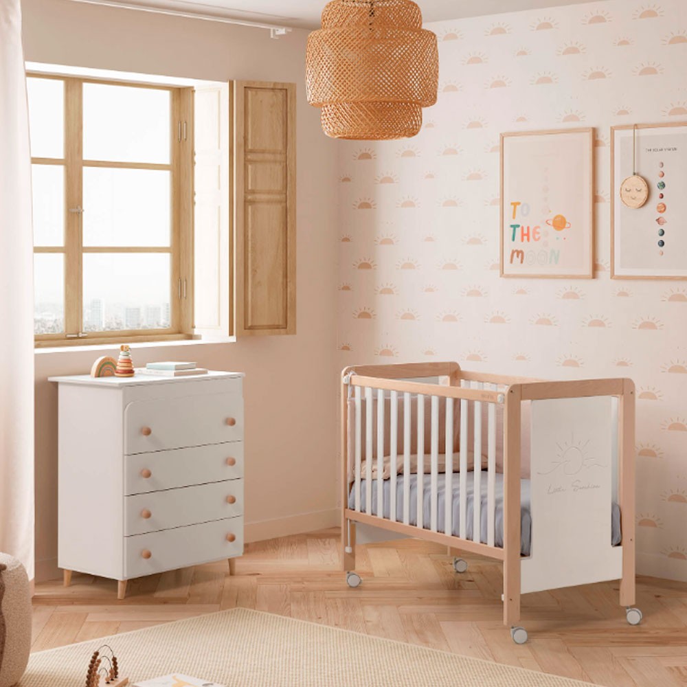 Cuna Micuna Luciana 120 x 60 con colchón opcional