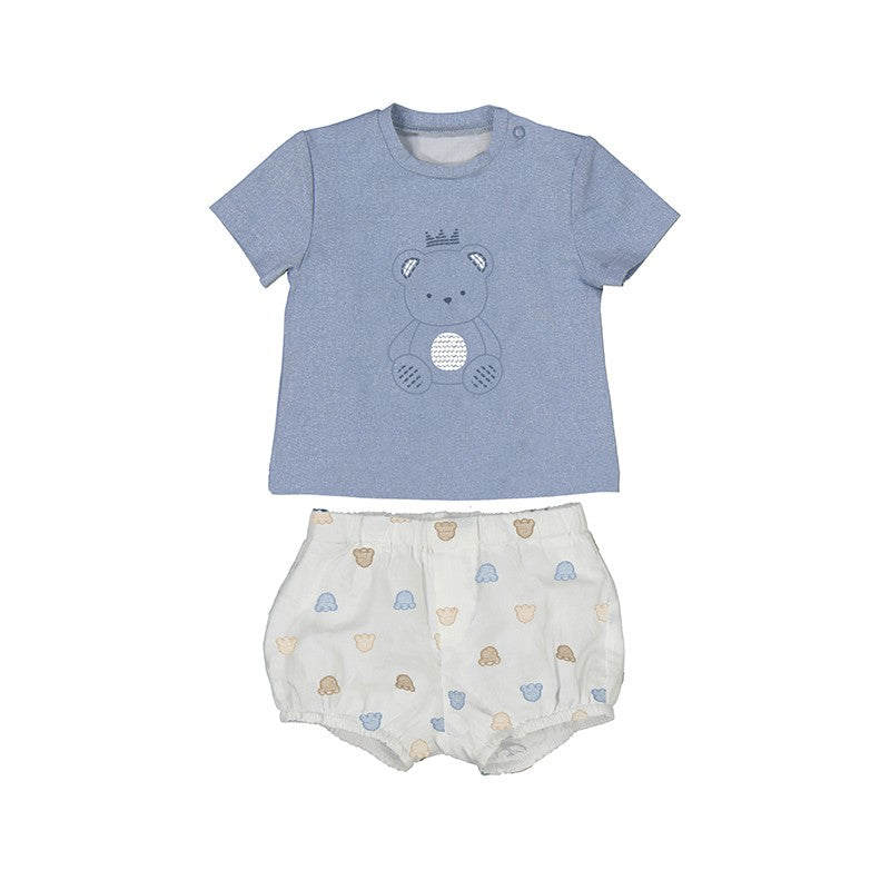 Conjunto Mayoral pantalón corto bombacho